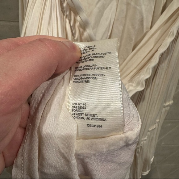 FREE PEOPLE 100-degree Halter Dress In Tahiti Breez Cream Ivory Size XS - Picture 11 of 12